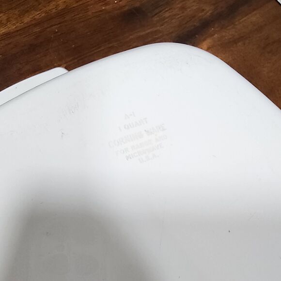 Corning Wave Casserole Dish with Blue Cornflower 1QT & 1.5QT - Picture 7 of 13